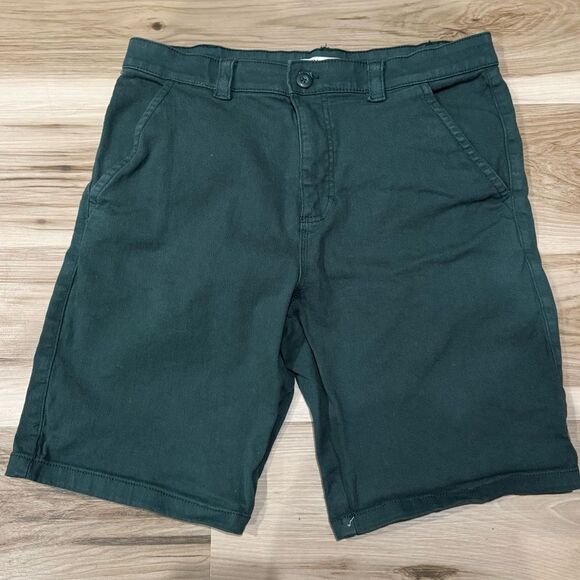 Zara Green Denim Shorts Men’s 32 - Picture 1 of 3